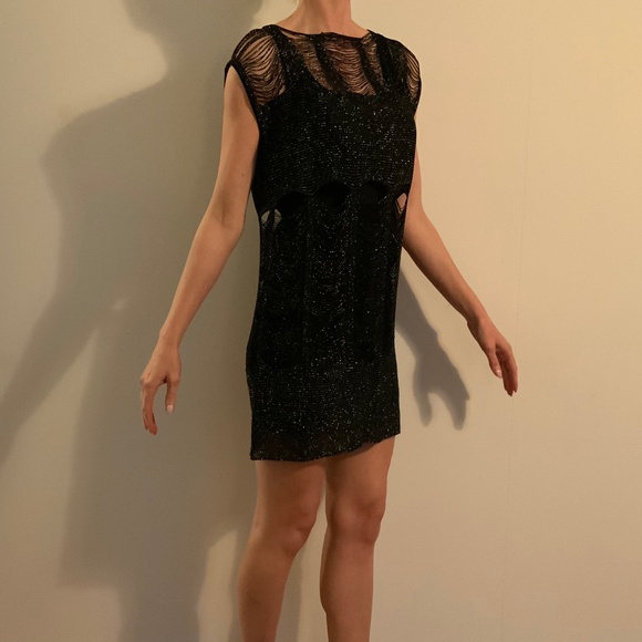 Michaela black dress one size - Picture 3 of 6